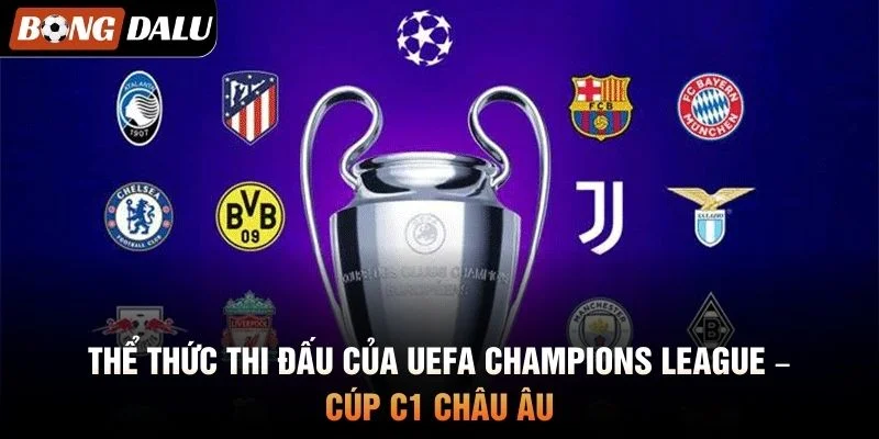 Thể thức thi đấu của UEFA Champions League – Cúp C1 Châu Âu
